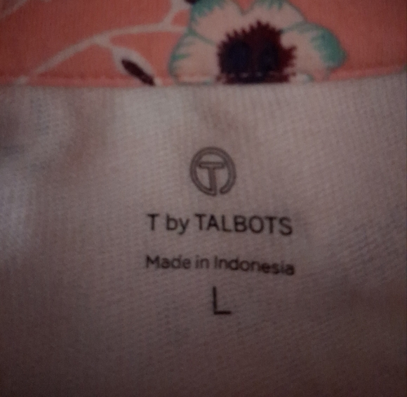 Talbots Pink Flower Cardigen - Picture 7 of 7